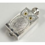 A .800 OWL SCENT BOTTLE