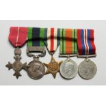 THE MEDALS OF LIEUTENANT J. HIGGINSON, R. TANK C. including India General Service Medal, The North