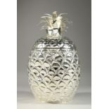 A PLATE PINEAPPLE ICE BUCKET 13ins high