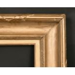 An 18th century gilt and composition frame, rebate size 7.25" x 10.75", 18.5 x 27.5 cm, without slip