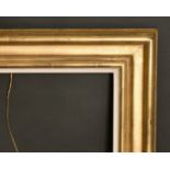 A group of four 20th century gilt frames, dimensions 11.5" x 6", 29 x 15 cm, 19.5" x 25.5", 49 x