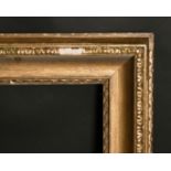 A 19th century composition and wood frame, rebate size 20" x 30", 51 x 76 cm.