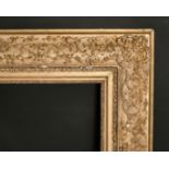 A 19th century gilt composition frame, rebate size 19.5" x 29", 49.5 x 74 cm, without slip 20" x