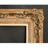 A fine 19th century gilt composition frame, rebate size 21.5" x25.5", 54 x 65cm.