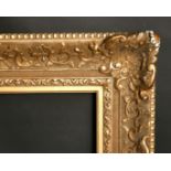 A fine 19th century gilt composition frame, rebate size 24" x 29", 61 x 73 cm.