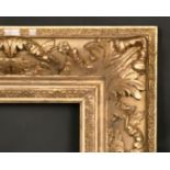 A fine French 19th century Barbizon style frame, rebate size 8.25" x 17", 21 x 43 cm.