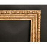 A 19th century carved giltwood frame, rebate size 30" x 23", 76.25 x 58.5 cm.