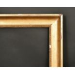 Late 18th century English school, A gilt hollow frame, rebate size 24.5" x 20", 62.25 x 50.75 cm.