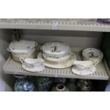 A quantity of Royal Worcester Watteaux dinner ware.