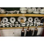 A comprehensive Royal Doulton Carlyle dinner service, approximately eighty pieces.