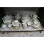 A comprehensive Noritake Sonia dinner service.