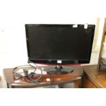A small TV.