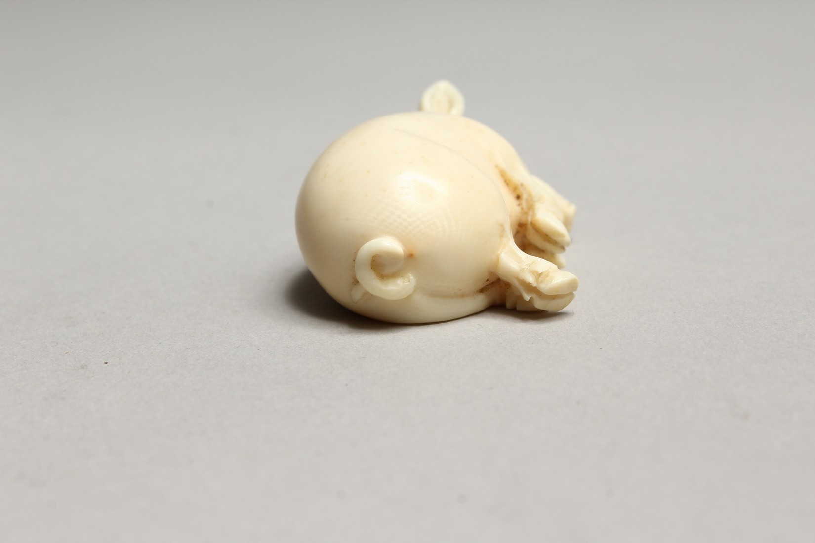 AN IVORY LUCKY PIG, GARRET & SONS, PICCADILLY. 1ins. - Image 3 of 7