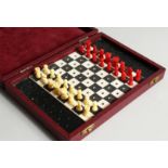 A TRAVELLING CHESS SET