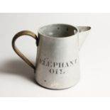 AN RAF ELEPHANT OIL JUG 6ins high