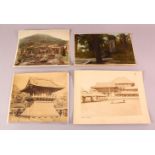 A COLLECTION OF FOUR 19TH / 20TH CENTURY JAPANESE PHOTOGRAPHS, (4)