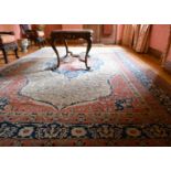 A GOOD LARGE WEST PERSIAN CARPET, probably SAROUK, at the end of the 19th century, circa. 1890, with