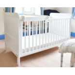 A WHITE COT.