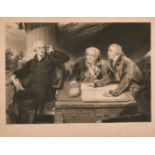 Edward McInnes after Thomas Lawrence, 'The Baring Family', Mezzotint, 8.5" x 12", (unframed).