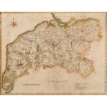 'A Map of Cumberland from the Best Authorities' circa. 1803, 16.65" x 21.25", (unframed).