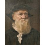 Circle of Fred Roe, circa 1907, A portrait of a bearded gentleman, oil on canvas, signed verso