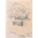 Michael Rainey (b. 1970) A set of three head studies of elderly figures, mixed media, each signed