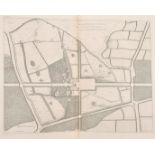 H Hulsbergh, 'Plan of the Park Garden + Plantation of Goodwood in Sussex ...', copper engraving,