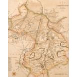 John Cary, 'A Map of Cambridgeshire from the Best Authorities' circa. 1789, 20.25" x 15.25", (