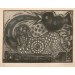 Alfredo Sosabravo (b. 1930), A pair of surreal etchings, signed and dated '92' in pencil,