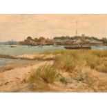 Fredrick Golden short, British, A scene of Yarmouth, Isle of Wight