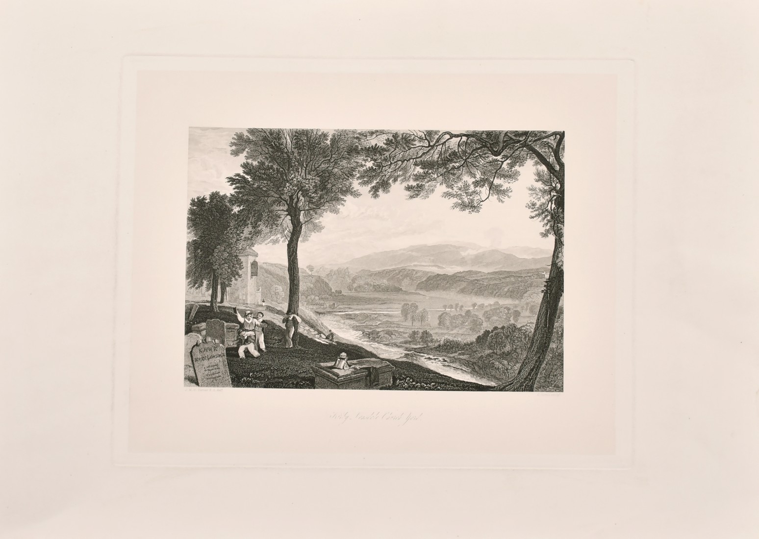 50125 40. Three 19th century engravings after Turner with mountainous river landscapes including ' - Image 5 of 5
