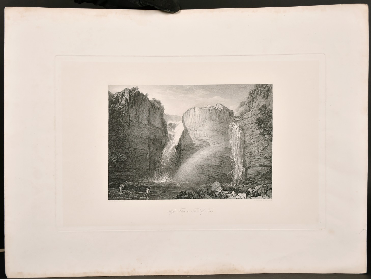 50125 40. Three 19th century engravings after Turner with mountainous river landscapes including ' - Image 2 of 5