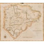 'A Map of Rutlandshire from the Best Authorities' circa. 1803, 19" x 17.25", (unframed).