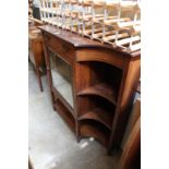 Victorian rosewood side cabinet (lacking upper section)