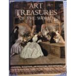 'ART TREASURES OF THE WORLD' by Paul Hamlyn, together with nine other books relating to textiles,