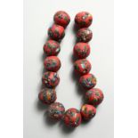 A ROMAN BEAD NECKLACE