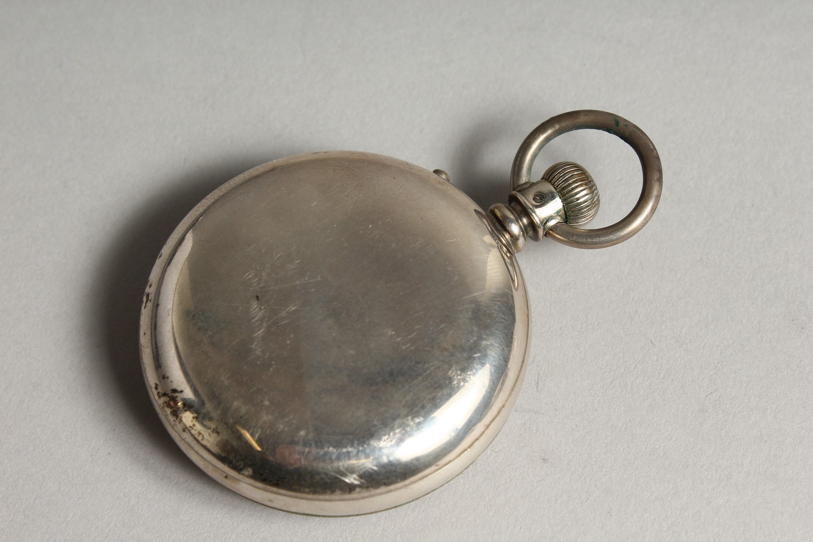 A WALTHAM SILVER POCKET WATCH - Image 3 of 4