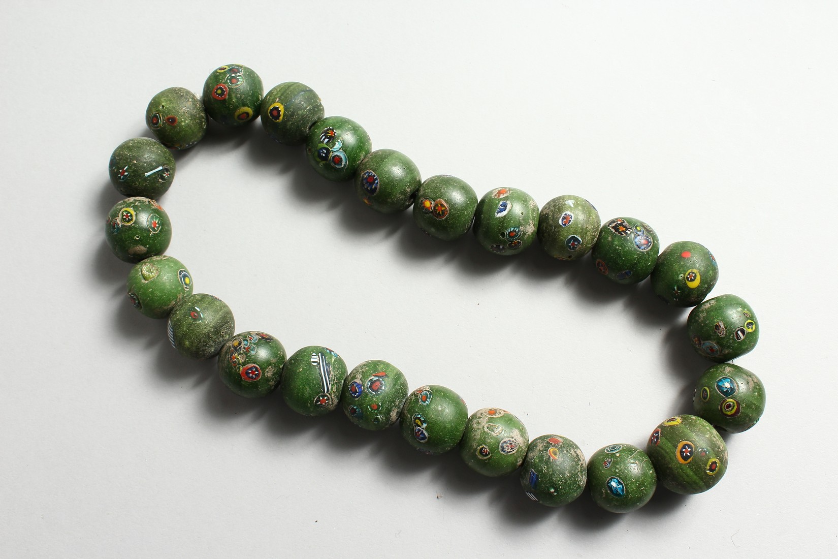 A ROMAN BEAD NECKLACE - Image 2 of 2