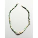 A ROMAN GLASS NECKLACE