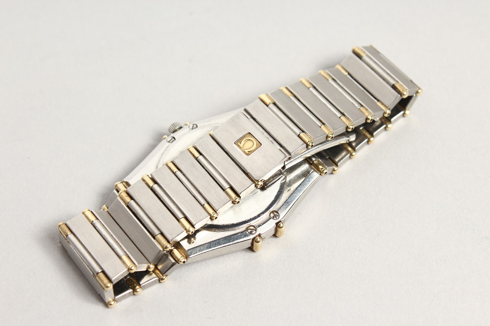 AN OMEGA CONSTELLATION STAINLESS STEEL WATCH, 1392/012 - Image 7 of 7