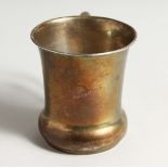 A SILVER CHRISTENING MUG Birmingham 1939