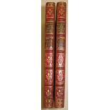 [BINDING] Le Passe-Tems Agreable or Nouveaux Choix de Bons Mots, 2 vols, 12mo, later fine red full