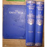 CHURCHILL (W.S.) The Great War, 3 vols, lge 8vo, illus., blue cloth gilt, & blind, L., Newnes, n.