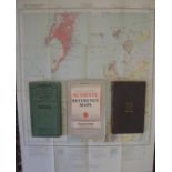 [MAPS] 4 folding maps: Wigram's Holy-Land; Philip-Stanford Palestine; Bombay - on linen; and