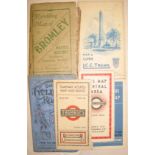 [MAPS] 6 folding maps: LT Bus Map; LT Trolleybus & Tram Map; LU Tramways Guide; Bacon's Cycling Road