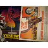 [FILM POSTERs] "Chinatown," half sheets, 3 copies, & a q. of others, incl. "20,000 Leagues Under the