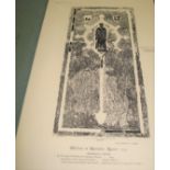 OXFORD Portfolio of Monumental Brasses Part IV, June 1901, folio, plates, wrappers,