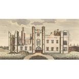 A collection of 19th century and later local views including two of Cowdrey house and others of