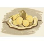 George Braque, circa 1950, Corbeille de Fruits , Lithograph, 15 x 22 .