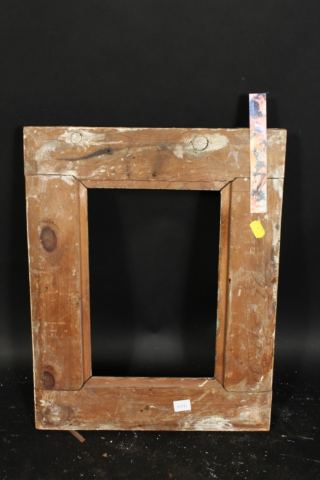 A 19th century gilt composition frame, rebate size 10 x 15 , 25.5cm x 38cm. - Image 3 of 3